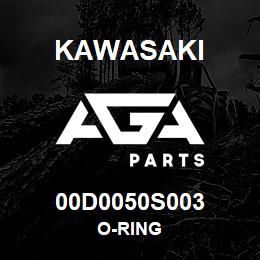 00D0050S003 Kawasaki O-RING | AGA Parts