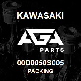 00D0050S005 Kawasaki PACKING | AGA Parts