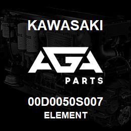 00D0050S007 Kawasaki ELEMENT | AGA Parts