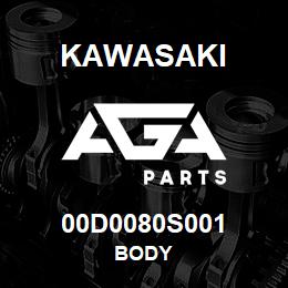00D0080S001 Kawasaki BODY | AGA Parts
