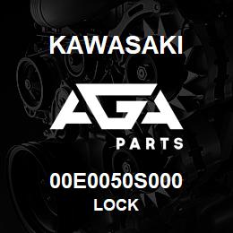00E0050S000 Kawasaki LOCK | AGA Parts