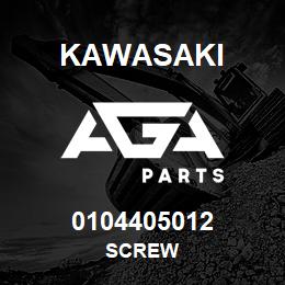 0104405012 Kawasaki SCREW | AGA Parts