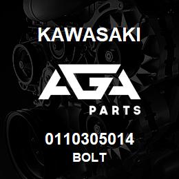 0110305014 Kawasaki BOLT | AGA Parts