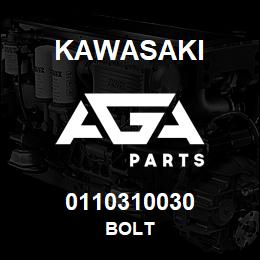 0110310030 Kawasaki BOLT | AGA Parts