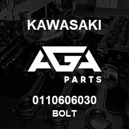 0110606030 Kawasaki BOLT | AGA Parts