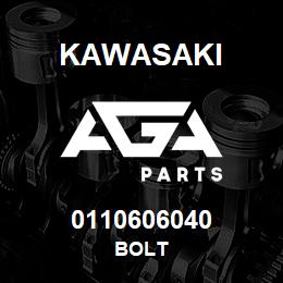 0110606040 Kawasaki BOLT | AGA Parts
