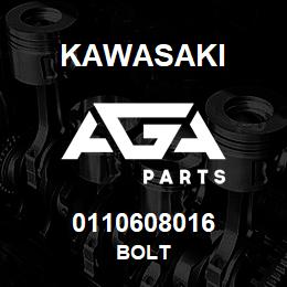 0110608016 Kawasaki BOLT | AGA Parts