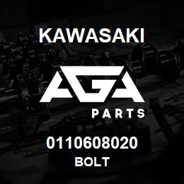 0110608020 Kawasaki BOLT | AGA Parts