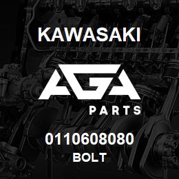 0110608080 Kawasaki BOLT | AGA Parts