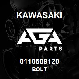 0110608120 Kawasaki BOLT | AGA Parts