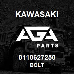0110627250 Kawasaki BOLT | AGA Parts