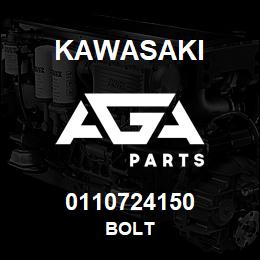 0110724150 Kawasaki BOLT | AGA Parts