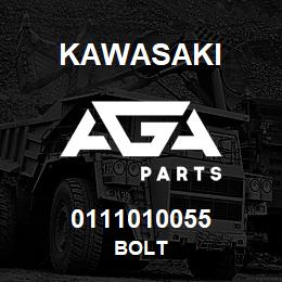 0111010055 Kawasaki BOLT | AGA Parts
