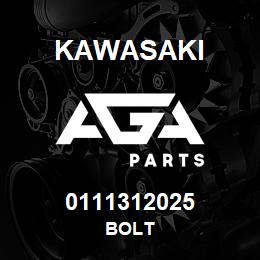0111312025 Kawasaki BOLT | AGA Parts
