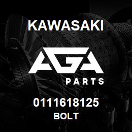 0111618125 Kawasaki BOLT | AGA Parts