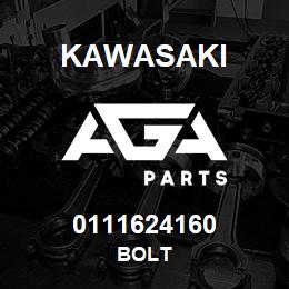 0111624160 Kawasaki BOLT | AGA Parts