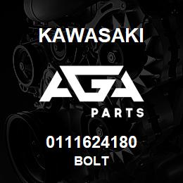 0111624180 Kawasaki BOLT | AGA Parts