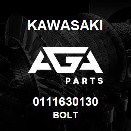 0111630130 Kawasaki BOLT | AGA Parts
