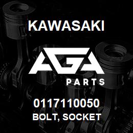 0117110050 Kawasaki BOLT, SOCKET | AGA Parts
