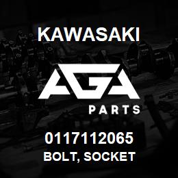 0117112065 Kawasaki BOLT, SOCKET | AGA Parts
