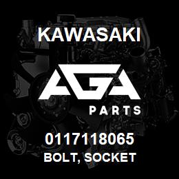 0117118065 Kawasaki BOLT, SOCKET | AGA Parts