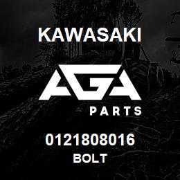 0121808016 Kawasaki BOLT | AGA Parts