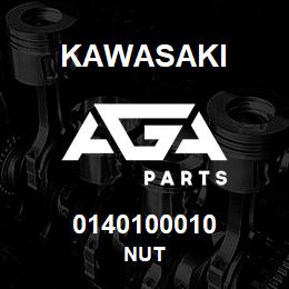 0140100010 Kawasaki NUT | AGA Parts