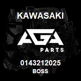 0143212025 Kawasaki BOSS | AGA Parts