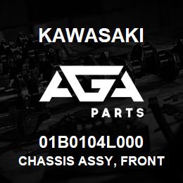 01B0104L000 Kawasaki CHASSIS ASSY, FRONT | AGA Parts