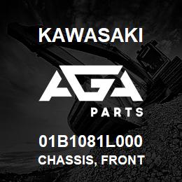 01B1081L000 Kawasaki CHASSIS, FRONT | AGA Parts
