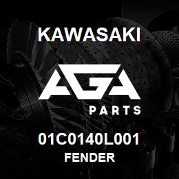 01C0140L001 Kawasaki FENDER | AGA Parts