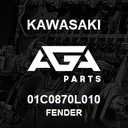 01C0870L010 Kawasaki FENDER | AGA Parts