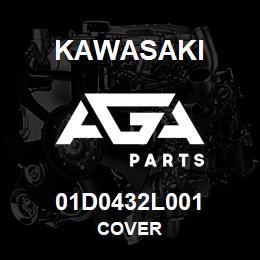 01D0432L001 Kawasaki COVER | AGA Parts