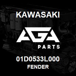 01D0533L000 Kawasaki FENDER | AGA Parts