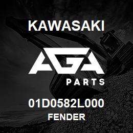 01D0582L000 Kawasaki FENDER | AGA Parts