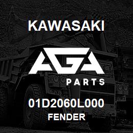 01D2060L000 Kawasaki FENDER | AGA Parts
