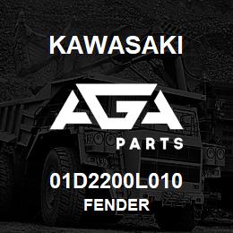 01D2200L010 Kawasaki FENDER | AGA Parts