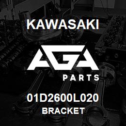 01D2600L020 Kawasaki BRACKET | AGA Parts