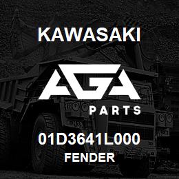 01D3641L000 Kawasaki FENDER | AGA Parts