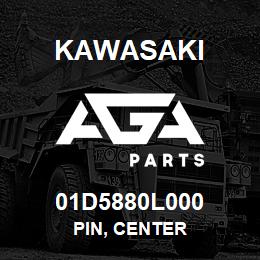 01D5880L000 Kawasaki PIN, CENTER | AGA Parts