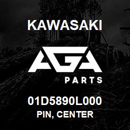 01D5890L000 Kawasaki PIN, CENTER | AGA Parts
