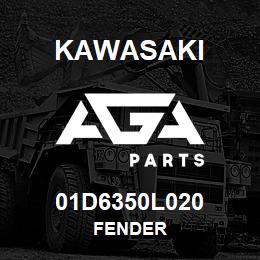 01D6350L020 Kawasaki FENDER | AGA Parts