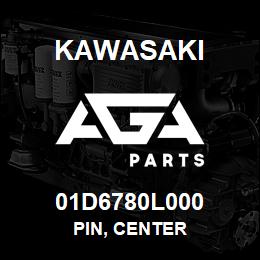 01D6780L000 Kawasaki PIN, CENTER | AGA Parts