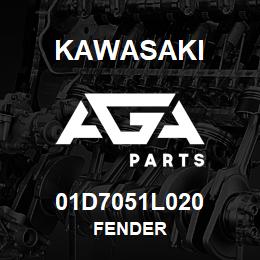 01D7051L020 Kawasaki FENDER | AGA Parts