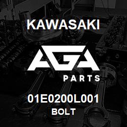 01E0200L001 Kawasaki BOLT | AGA Parts