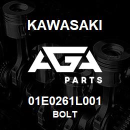 01E0261L001 Kawasaki BOLT | AGA Parts