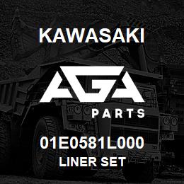 01E0581L000 Kawasaki LINER SET | AGA Parts