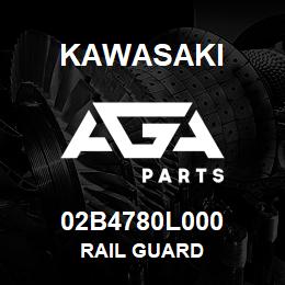 02B4780L000 Kawasaki RAIL GUARD | AGA Parts