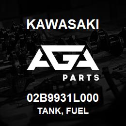 02B9931L000 Kawasaki TANK, FUEL | AGA Parts