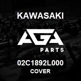 02C1892L000 Kawasaki COVER | AGA Parts